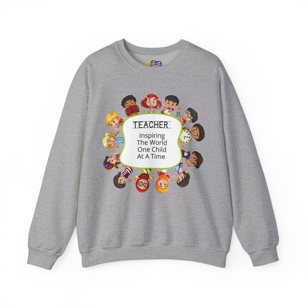 Teacher Inspiring Children Unisex Graphic Sweatshirt