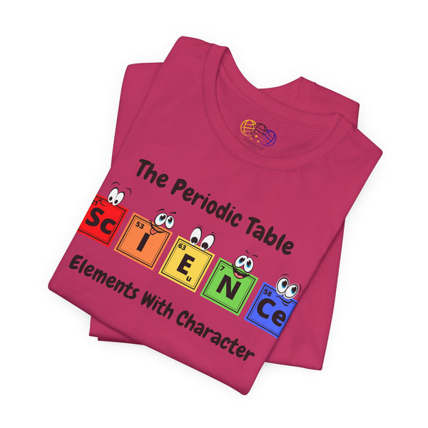 Periodic Table Element Characters Women's Graphic T-Shirt