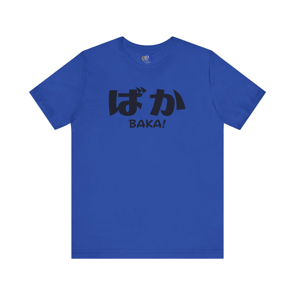 BAKA Japanese Script Men's Anime Graphic T-Shirt
