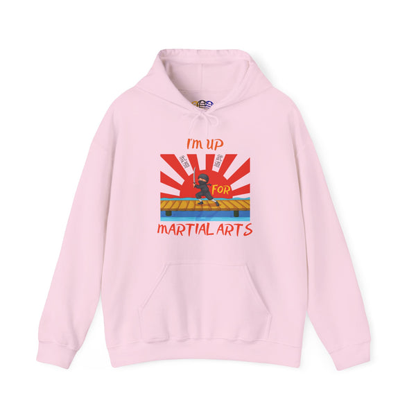 I’m Up For Martial Arts Adult Unisex Graphic Hoodie