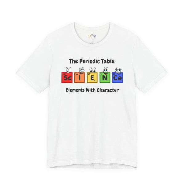 Periodic Table Element Characters Women's Graphic T-Shirt