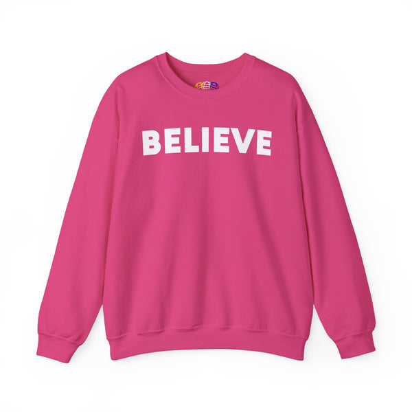 Believe Positive Affirmation Women's Graphic Sweatshirt
