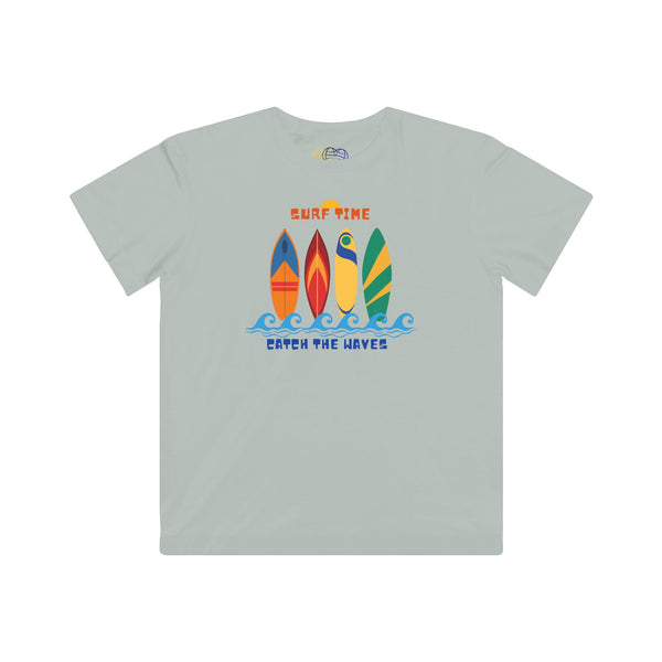 Surf Time Catch The Waves Boys Graphic Tee
