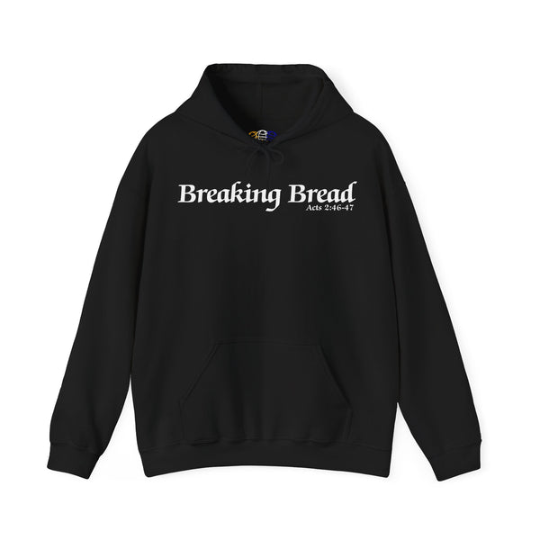 Breaking Bread Men’s Double Sided Graphic Hoodie