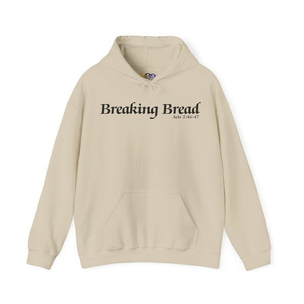 Breaking Bread Men’s Double Sided Graphic Hoodie