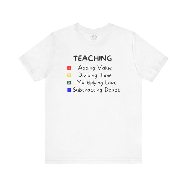 Teaching Principles Math Operations Unisex Graphic T-Shirt