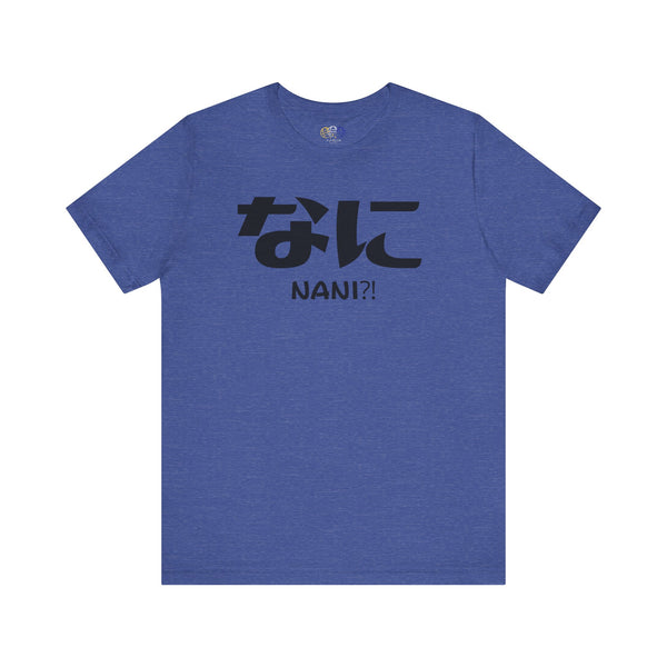 NANI Japanese Script Men's Anime Graphic T-Shirt