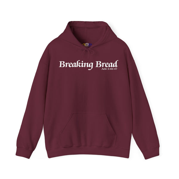 Breaking Bread Men’s Double Sided Graphic Hoodie