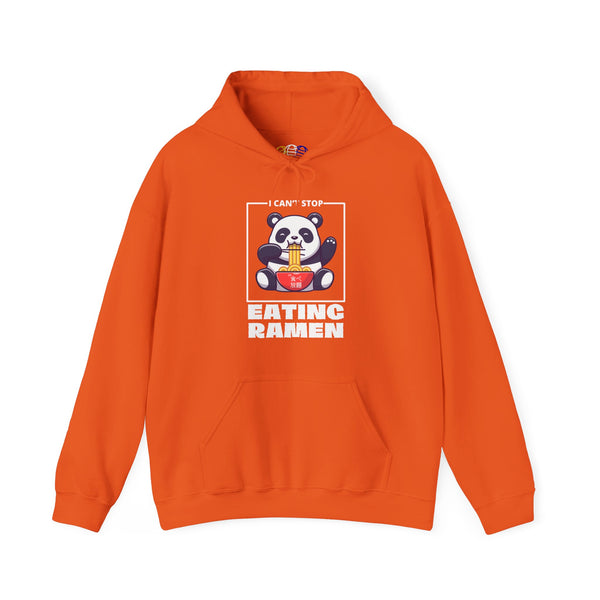 I Can’t Stop Eating Ramen Panda Adult Unisex Graphic Hoodie
