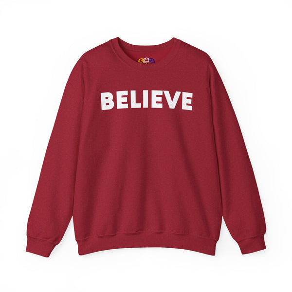 Believe Positive Affirmation Women's Graphic Sweatshirt