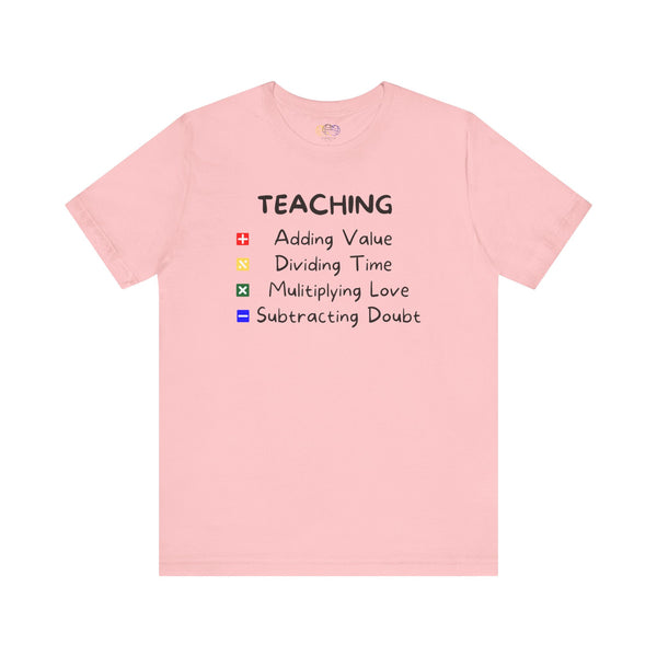 Teaching Principles Math Operations Unisex Graphic T-Shirt