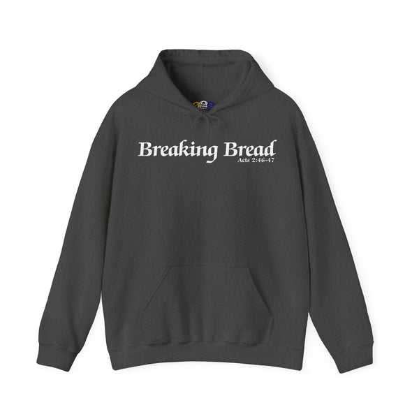 Breaking Bread Men’s Double Sided Graphic Hoodie