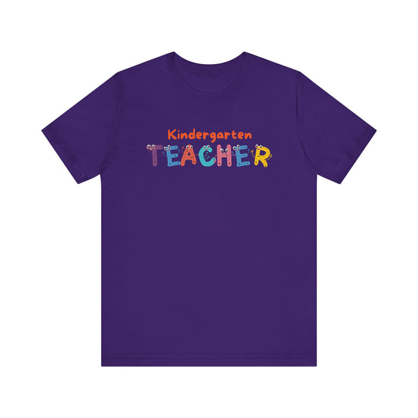 Kindergarten Teacher Friendly Letters Women's Graphic T-Shirt
