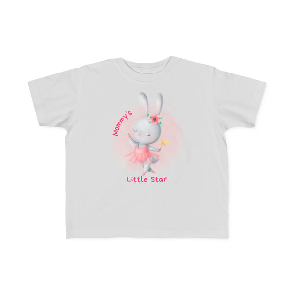 Mommy’s Little Star Ballerina Toddler Girls Graphic Tee