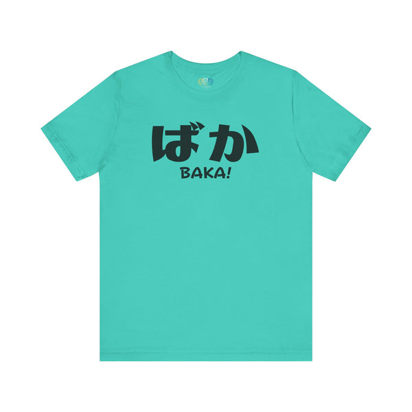 BAKA Japanese Script Men's Anime Graphic T-Shirt