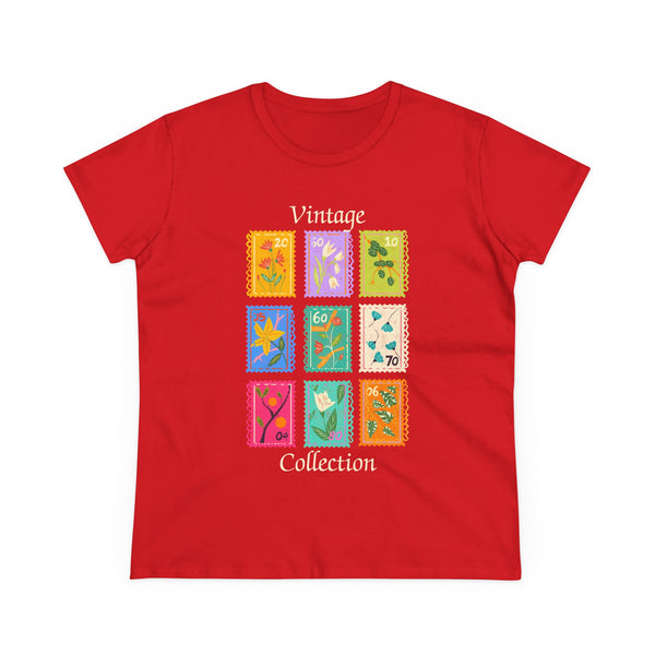 Vintage Stamp Collection Women’s Graphic T-Shirt