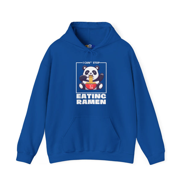 I Can’t Stop Eating Ramen Panda Adult Unisex Graphic Hoodie