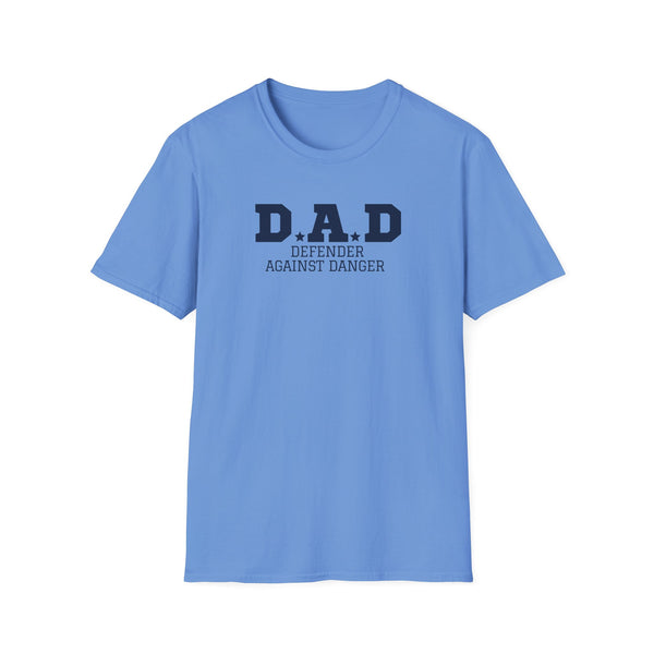 DAD Defender Against Danger Men's Modern Fit Graphic T-Shirt