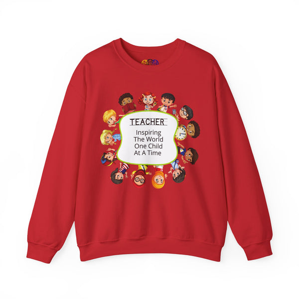 Teacher Inspiring Children Unisex Graphic Sweatshirt