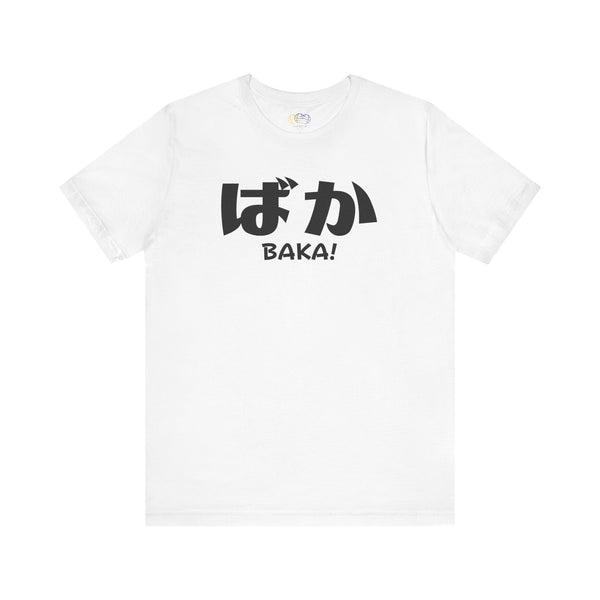 BAKA Japanese Script Men's Anime Graphic T-Shirt