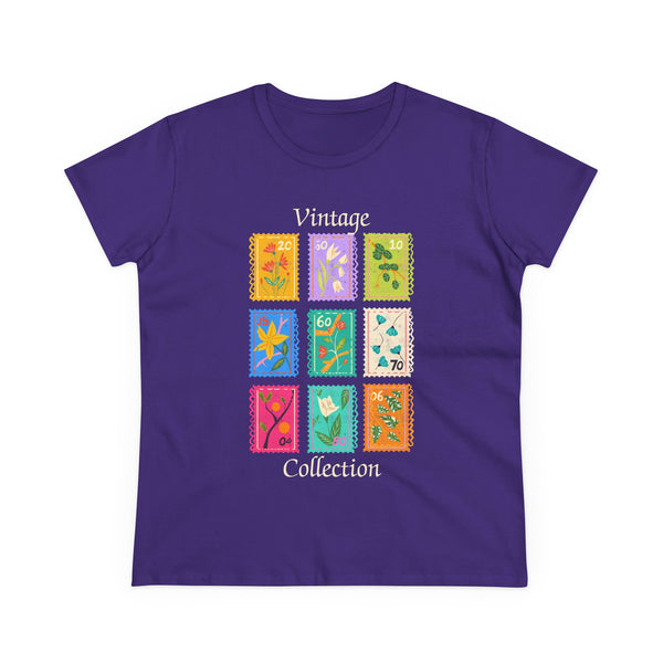 Vintage Stamp Collection Women’s Graphic T-Shirt