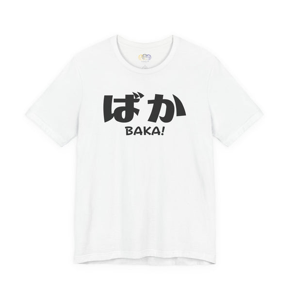 BAKA Japanese Script Men's Anime Graphic T-Shirt