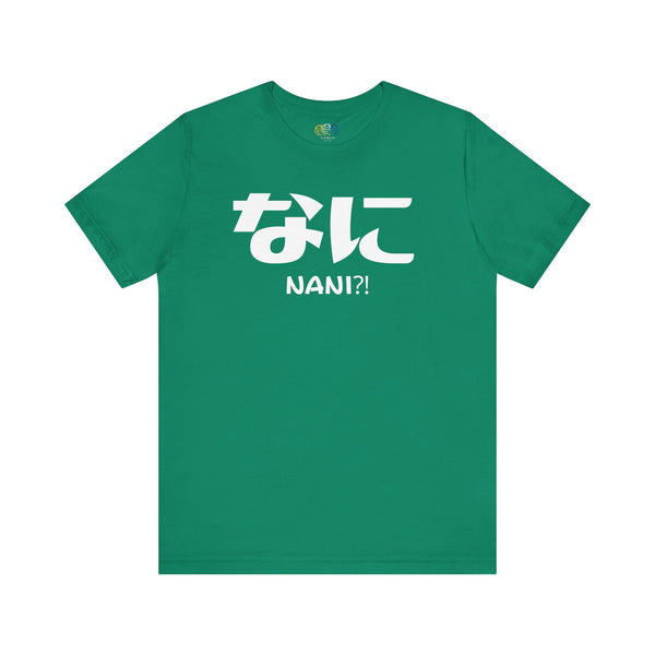 NANI Japanese Script Men's Anime Graphic T-Shirt