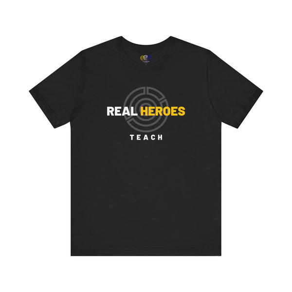 Real Heroes Teach  Men's Graphic T-Shirt