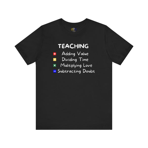 Teaching Principles Math Operations Unisex Graphic T-Shirt