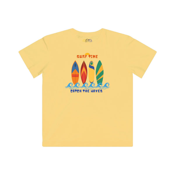 Surf Time Catch The Waves Boys Graphic Tee