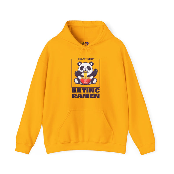 I Can’t Stop Eating Ramen Panda Adult Unisex Graphic Hoodie