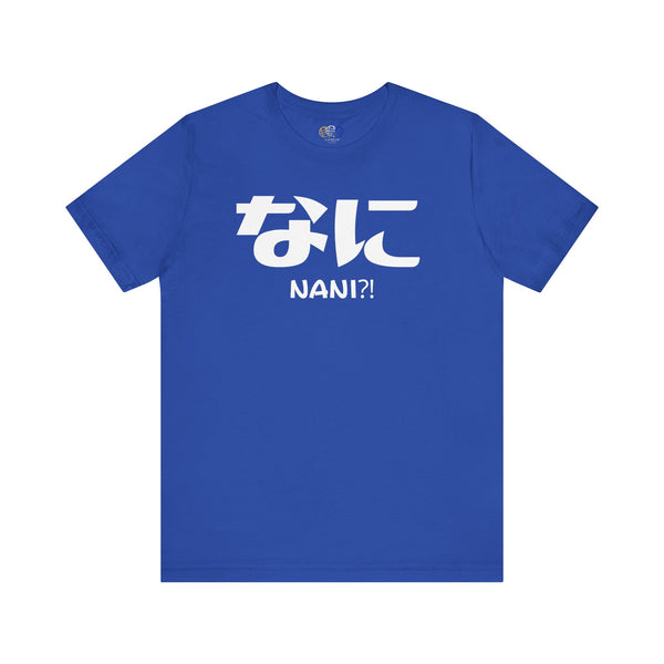 NANI Japanese Script Men's Anime Graphic T-Shirt