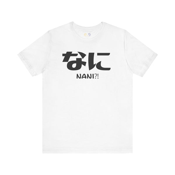 NANI Japanese Script Men's Anime Graphic T-Shirt