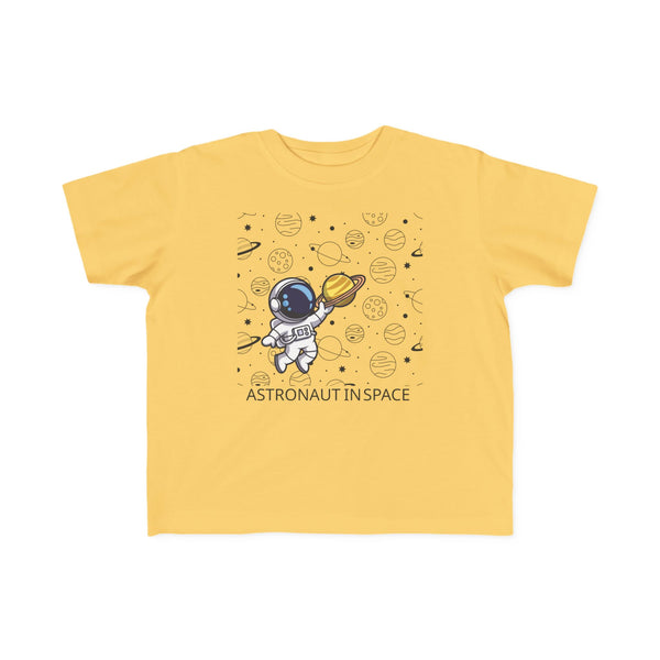 Astronauts In Space Toddler Boys Graphic Tee