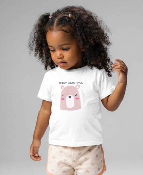 Beary Beautiful Infant Girls Graphic Tee