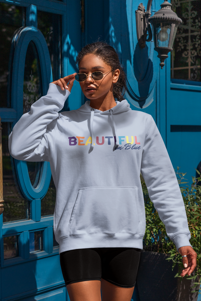 Beautiful In Blue Women's Graphic Hoodie