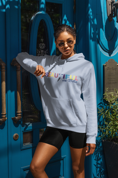 Beautiful In Blue Women's Graphic Hoodie