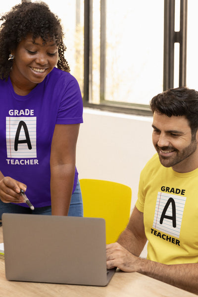 Grade A Teacher Unisex Graphic T-Shirt