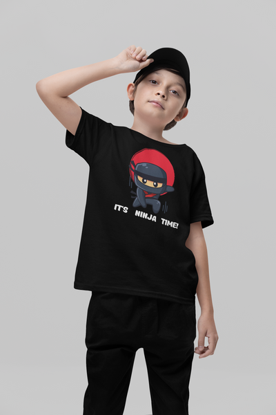 It’s Ninja Time Boys Graphic Tee